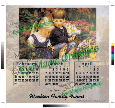 Company desktop marketing calendar